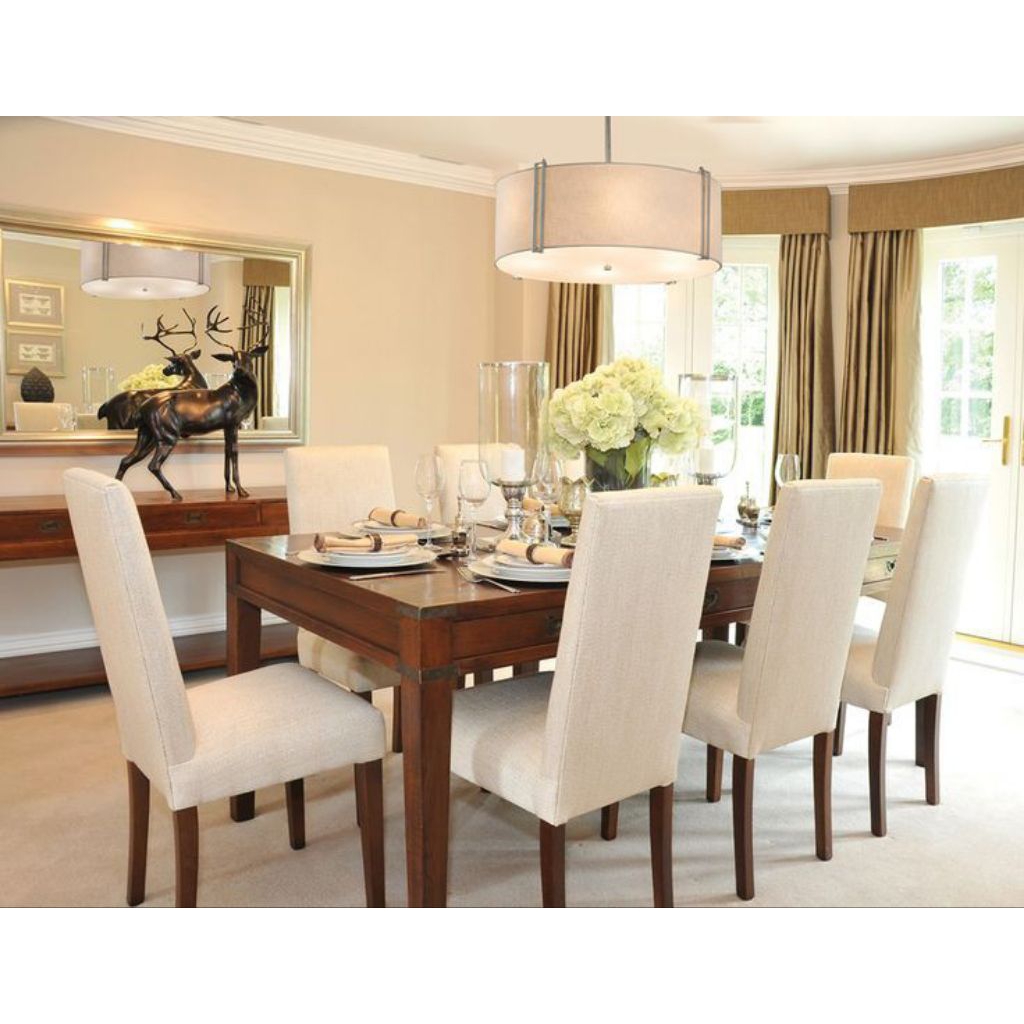 meja makan minimalis kursi 8 premium