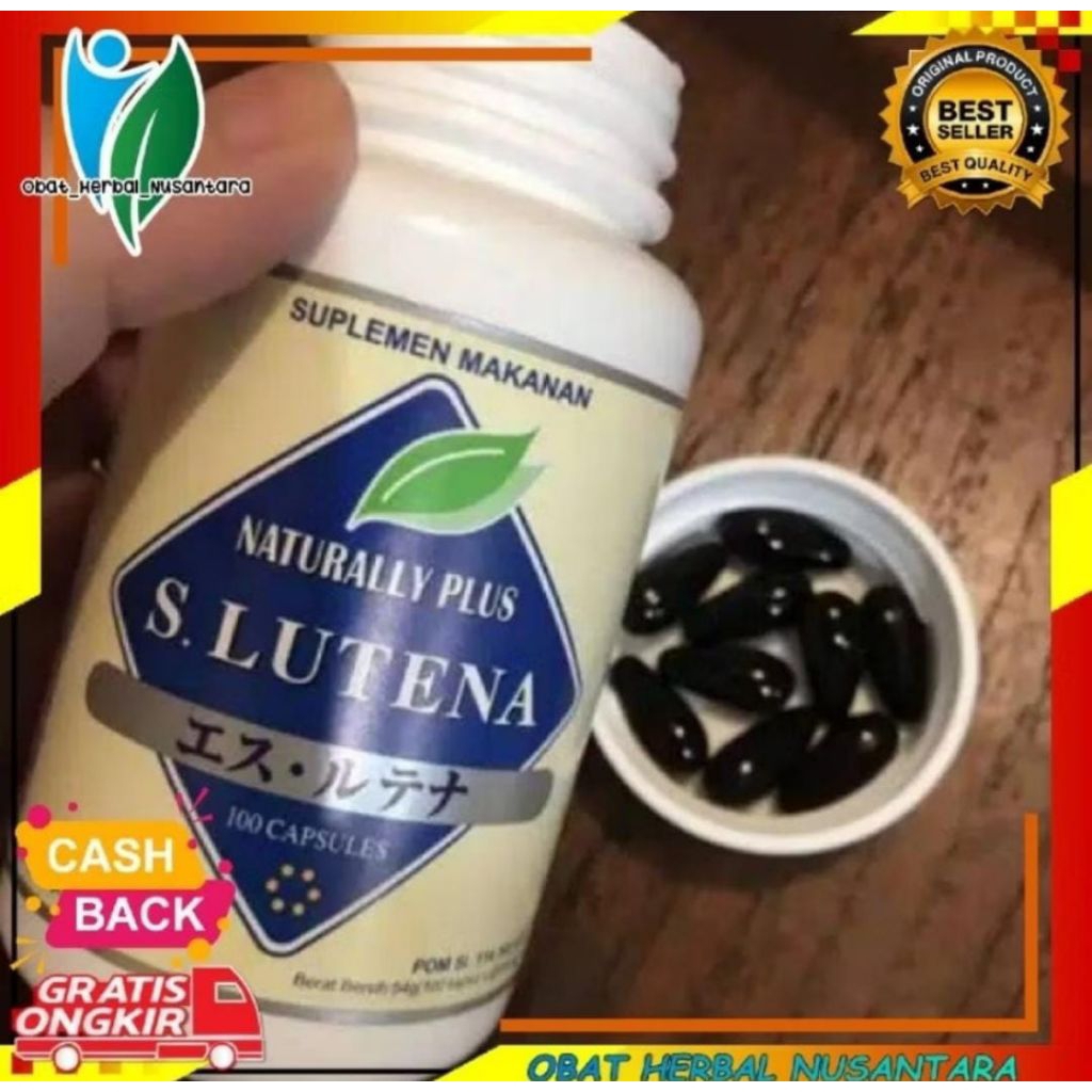 s. lutena super lutena original obat mata original isi 100 capsul asi