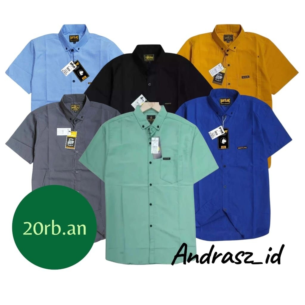 kemeja polos lengan pendek pria dewasa || Hem polos pendek || kemeja pria lengan pendek dewasa || He