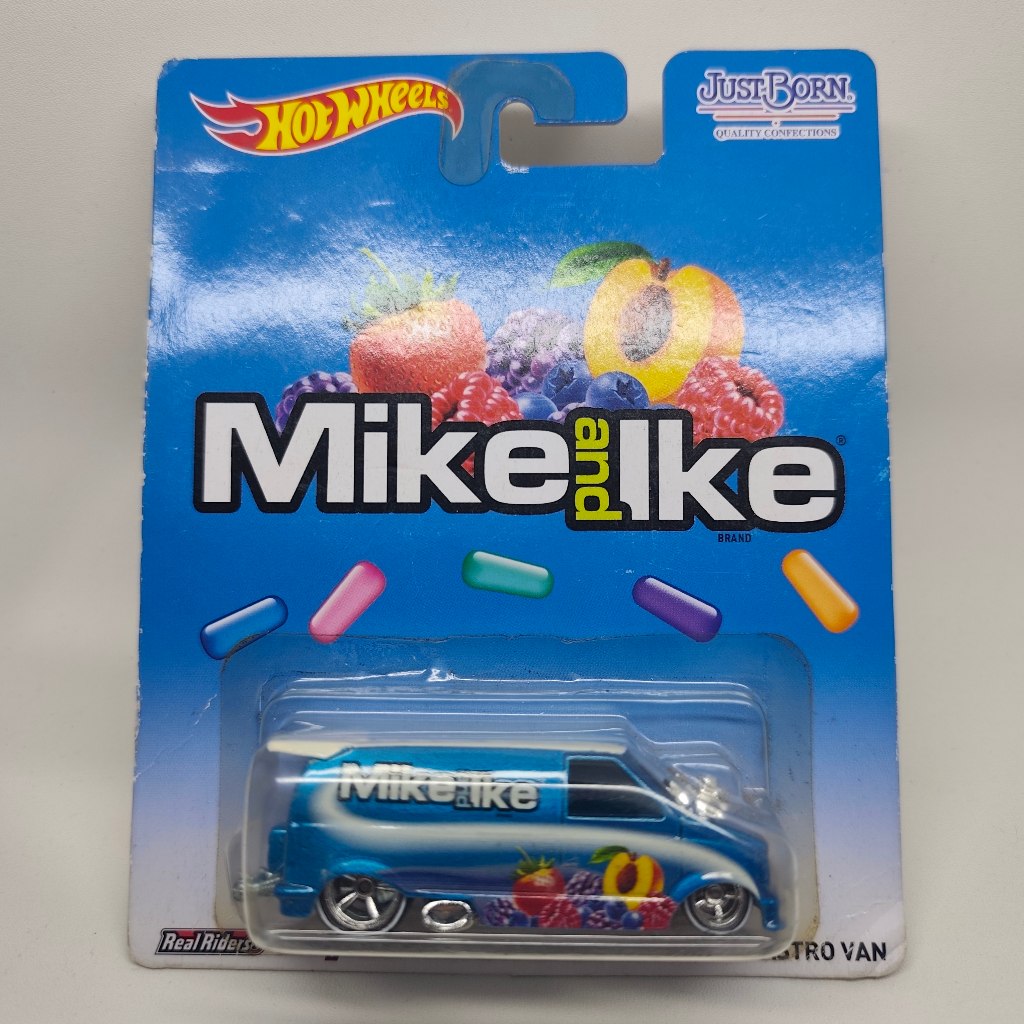 Hot Wheels 85 Chevy Astro Van biru