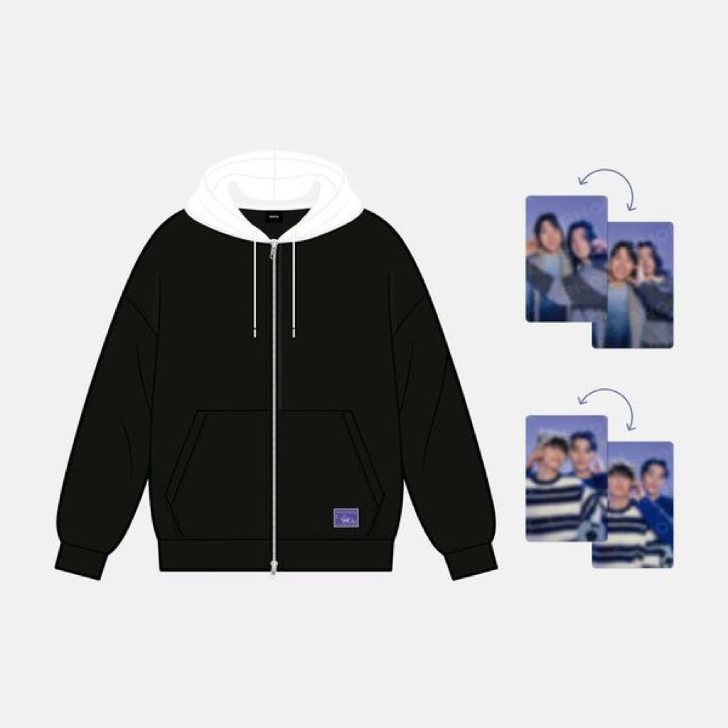 [PRE ORDER] MD HOODIE ZIP UP DAY6 THE PRESENT 2026 OFFICIAL MURAH