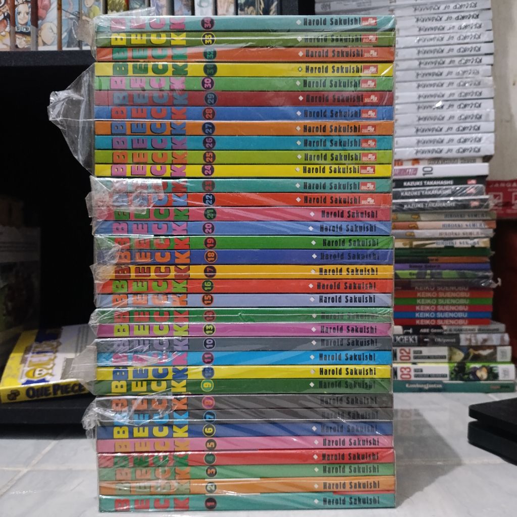 komik beck vol 1-34 kolpri bagus