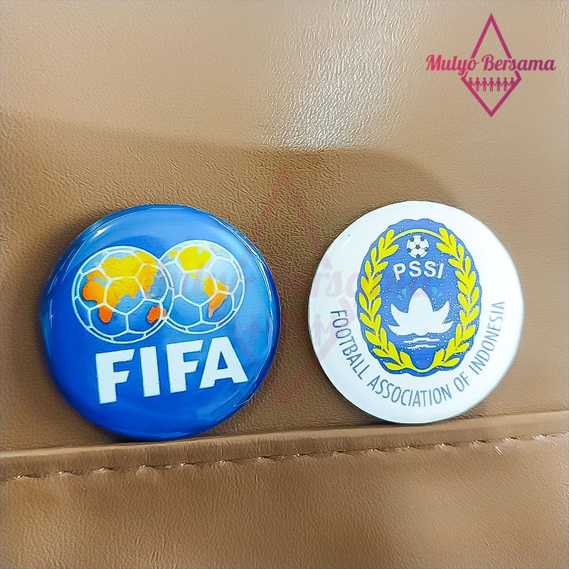 Koin FIFA PSSI Koin Toss Wasit FIFA PSSI Bulat - Mulyo Bersama