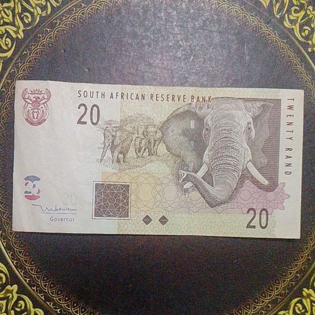 Uang Afrika Selatan 20 rand vf