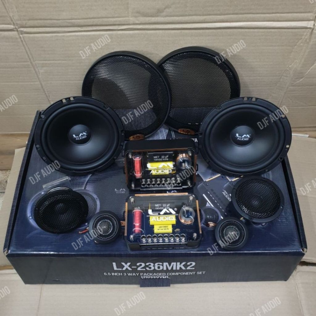 Speaker 3 way 6.5 inch LM Audio LX 236 MK2 - Speaker pintu mobil Universal