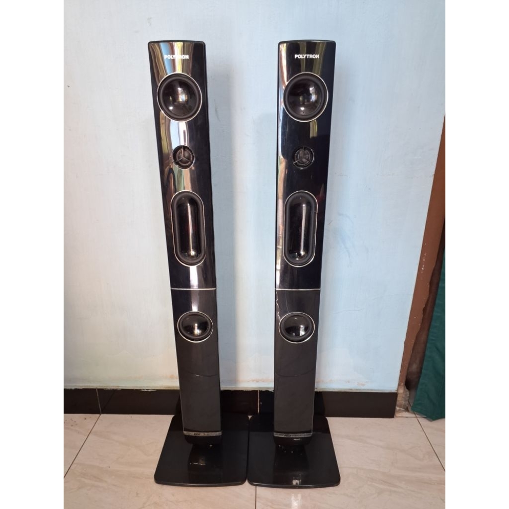 speaker tower Polytron pasif original