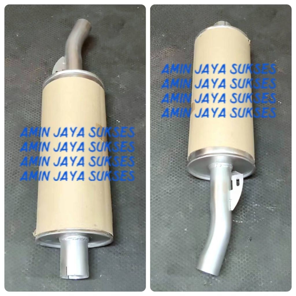 Muffler Tabung Knalpot Kendangan Gendangan Knalpot MITSUBISHI FUSO FIGHTER 517 PS190 6D14 6D15 6D16