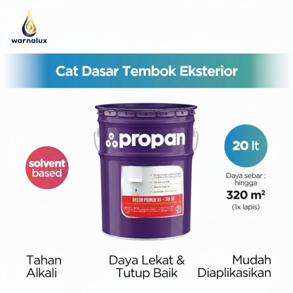 Propan Cat Dasar Tembok Anti Alkali AS-310 SB 20L