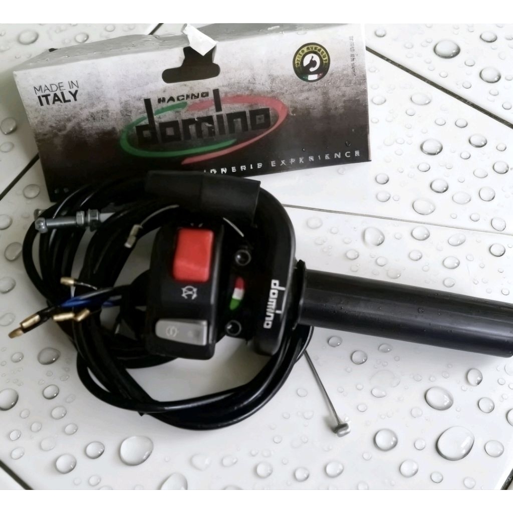 Gas spontan Domino 2 kabel Aktif Gas spontan CRF 150 KLX RXK plus sakral on off starter KTC