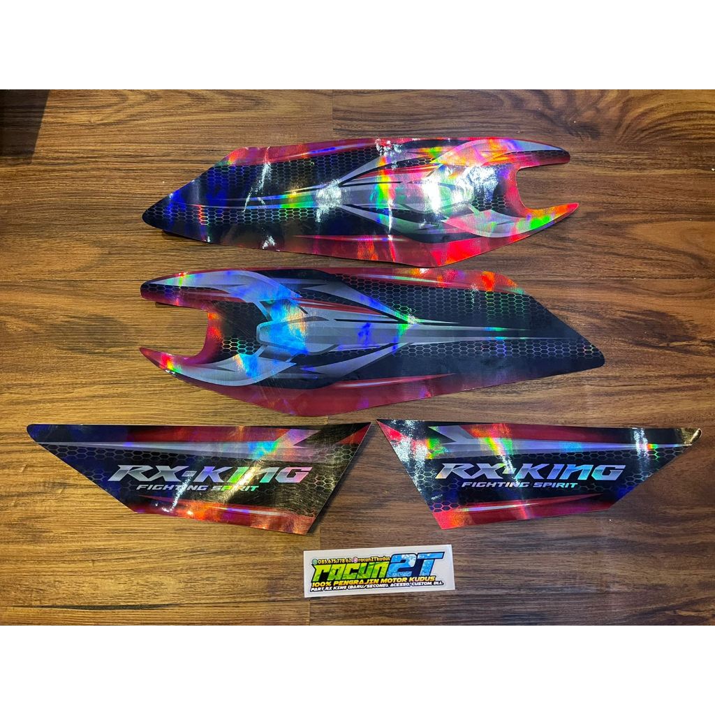 STRIPING RX KING 2008 MERAH