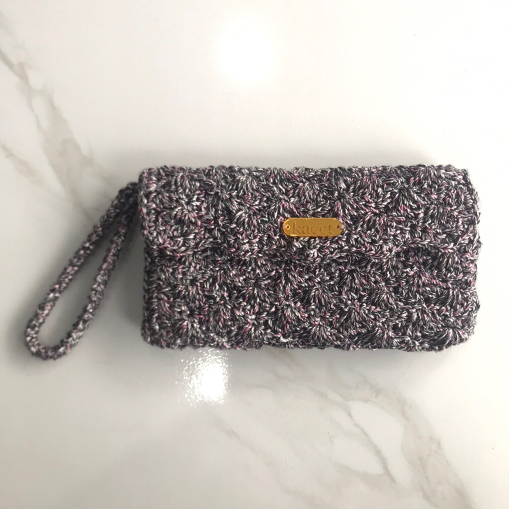kaeet dompet rajut dompet hp panjang handmade