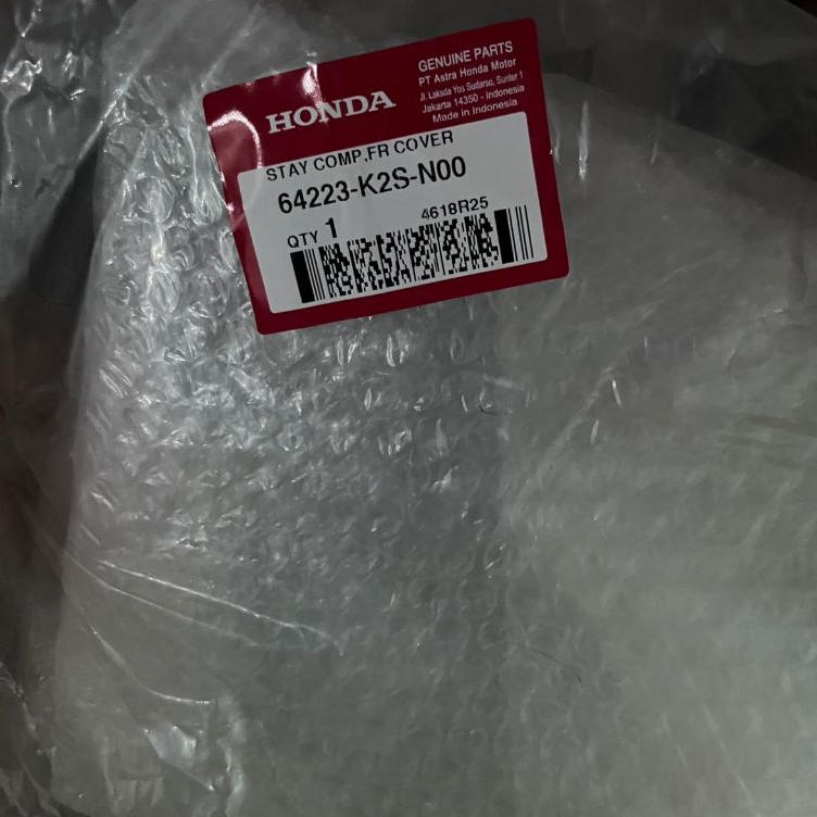 64223K2SN00 Cover Dudukan Panel Tameng Depan Honda Vario 160 K2S 64223-K2S-N00