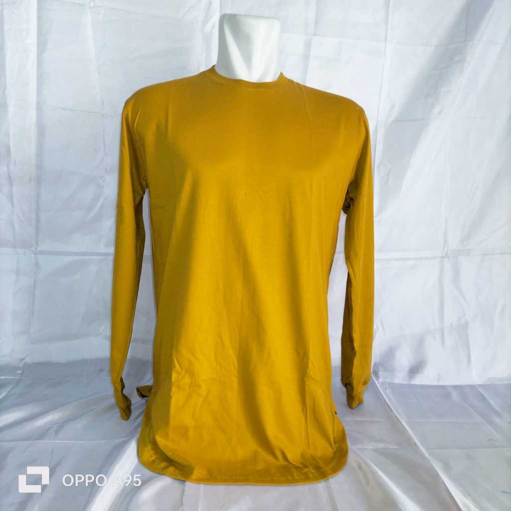 Kaos Polos Wanita Model Tunik