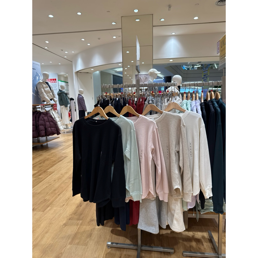 Uniqlo Sweater Waffle Sale