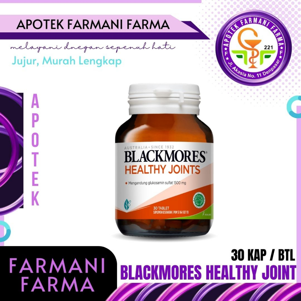 BLACKMORES HEALTHY JOINTS 30S / VITAMIN UNTUK PERSENDIAN