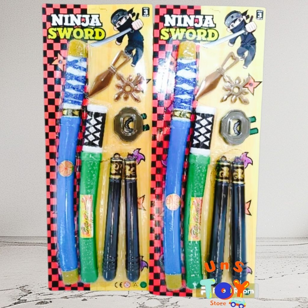 Mainan Pedang Ninja Sword / Mainan Pedang Pedangan Anak Laki-Laki