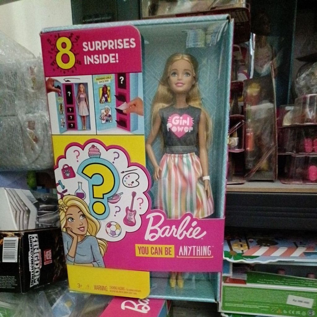 Barbie Original : Suprise Careers + 3 Set Baju - Original MATTEL