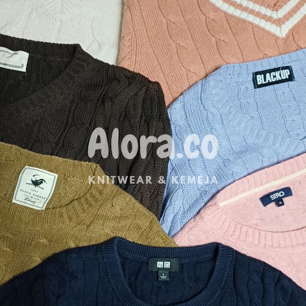 Cardigan Basic, Sweater, Uniqlo, Play, ATG (baca deskripsi)