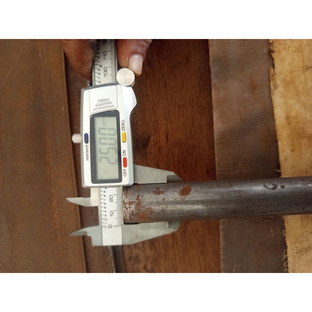 besi As dan as stainless 25.4mm