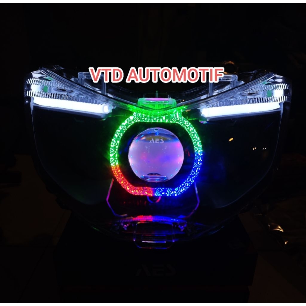 PROJIE BILED AES Turbo MOTOR NMAX OLD PAKET Headlamp Reflektor Nmax Old
