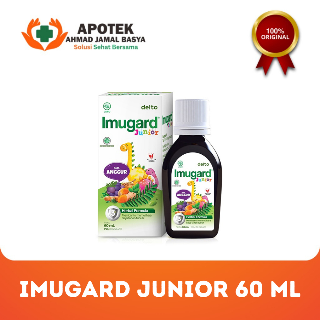 Imugard Junior Sirup 60ML - Vitamin Herbal Anak