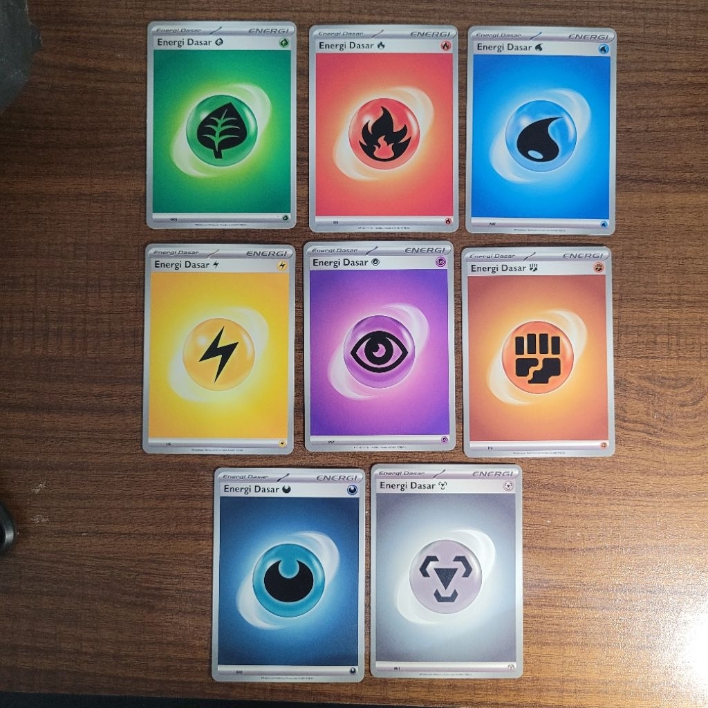 Kartu Energi Dasar Pokemon TCG Indonesia