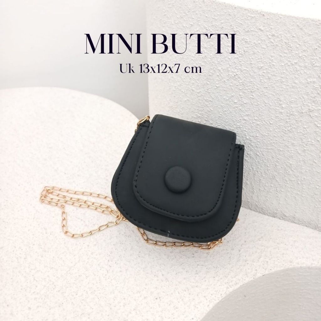 Tas Wanita MINI BUTTI BAGS Tas Selempang Mini