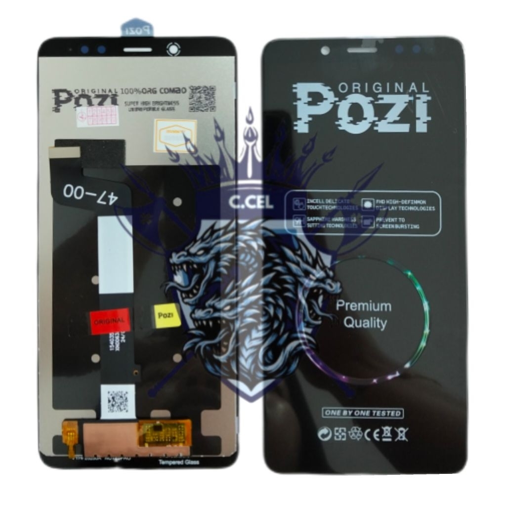 C CELL LCD REDMI NOTE 5 / NOTE 5 PRO LCD TOUCHSCREEN FULLSET