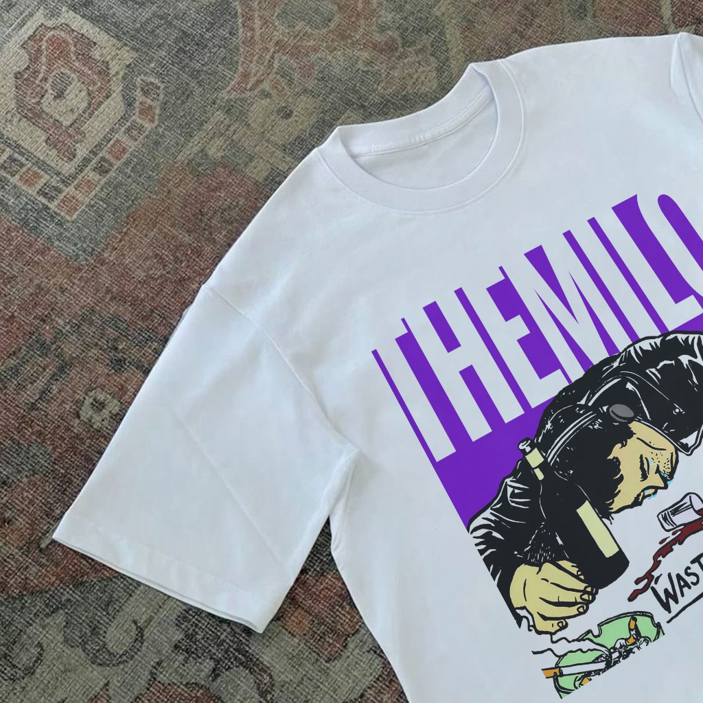 KAOS BAND INDONESIA INDIE THE MILO ART DESAIN KUALITAS KATUN COMBED - KAOS BAND THE MILO - KAOS BAND