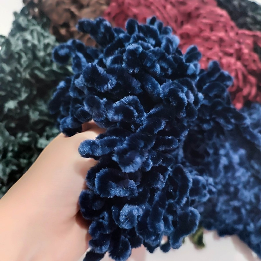 lusinan 30,36,50,80,100,120,135,150 jurai ikat karet rambut wanita cepol hijab ubur-ubur besar jumbo