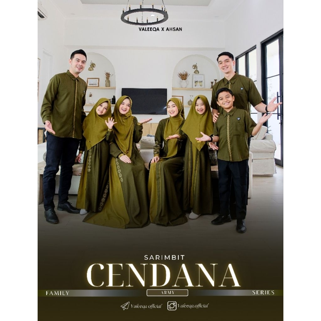 FAMSET CENDANA- BAJU COUPLE LEBARAN