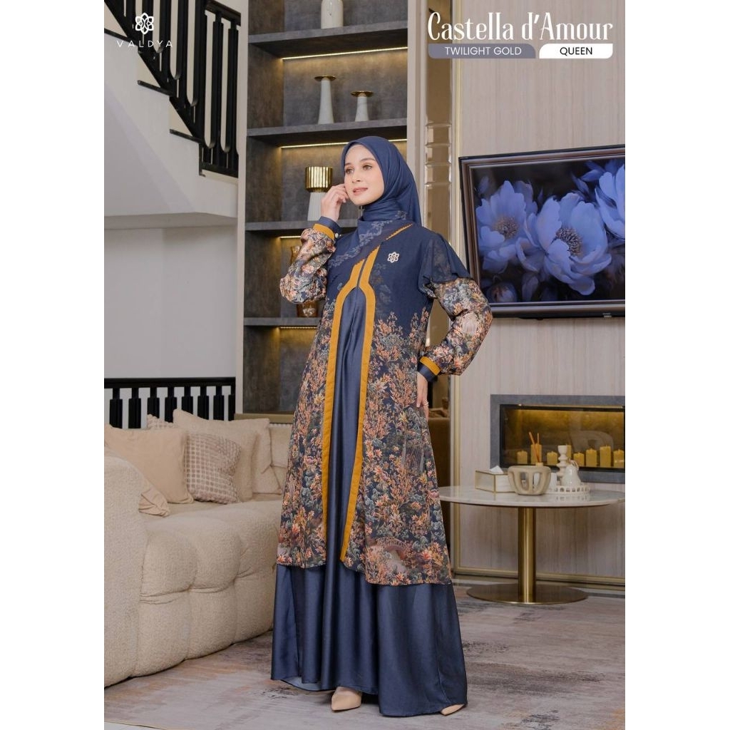 CASTELLA D'AMOR  DRESS - GAMIS LEBARAN