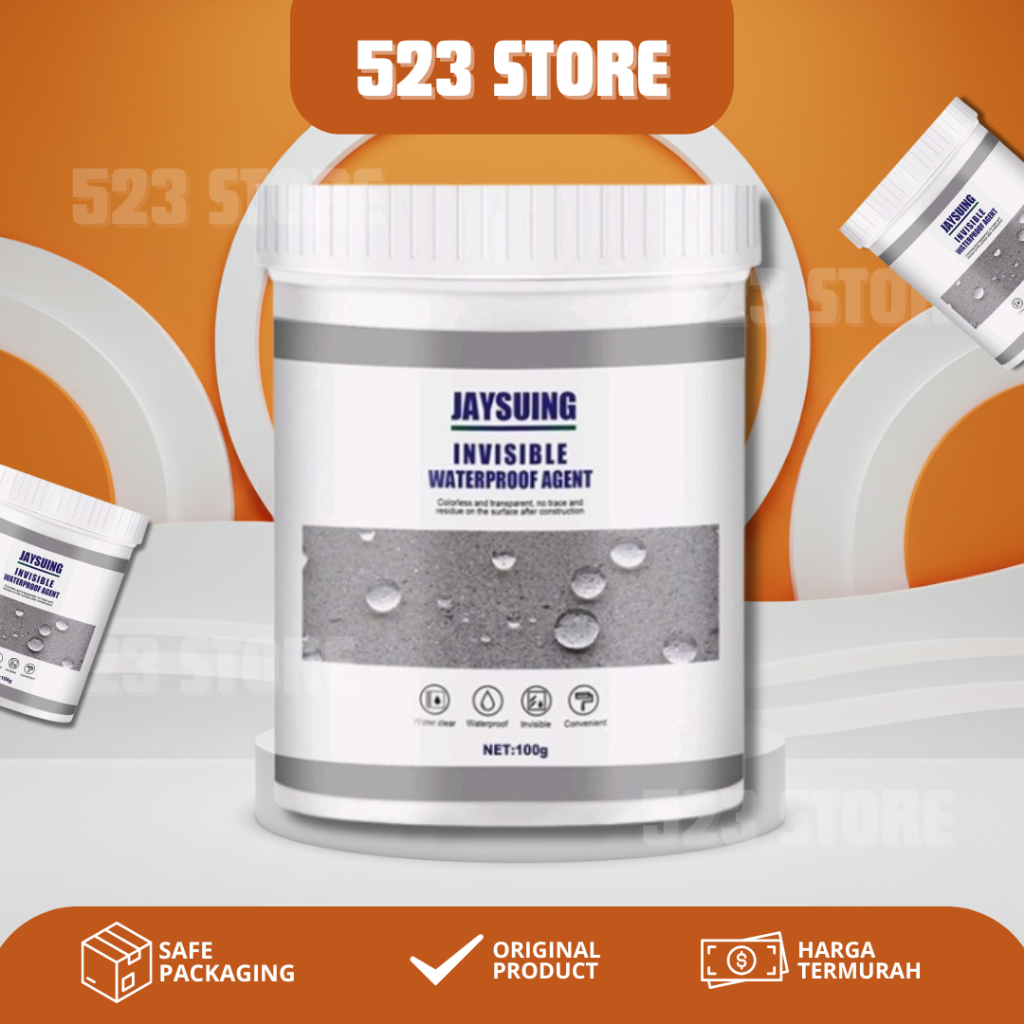 Jaysuing Lem Sealant Gel Aquaproof Anti Bocor Rembes Air Pelapis Penambal Perekat Transparant Bening