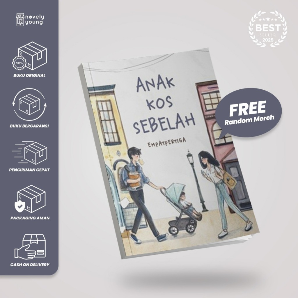 Novel Anak Kos Sebelah - Empatpertiga