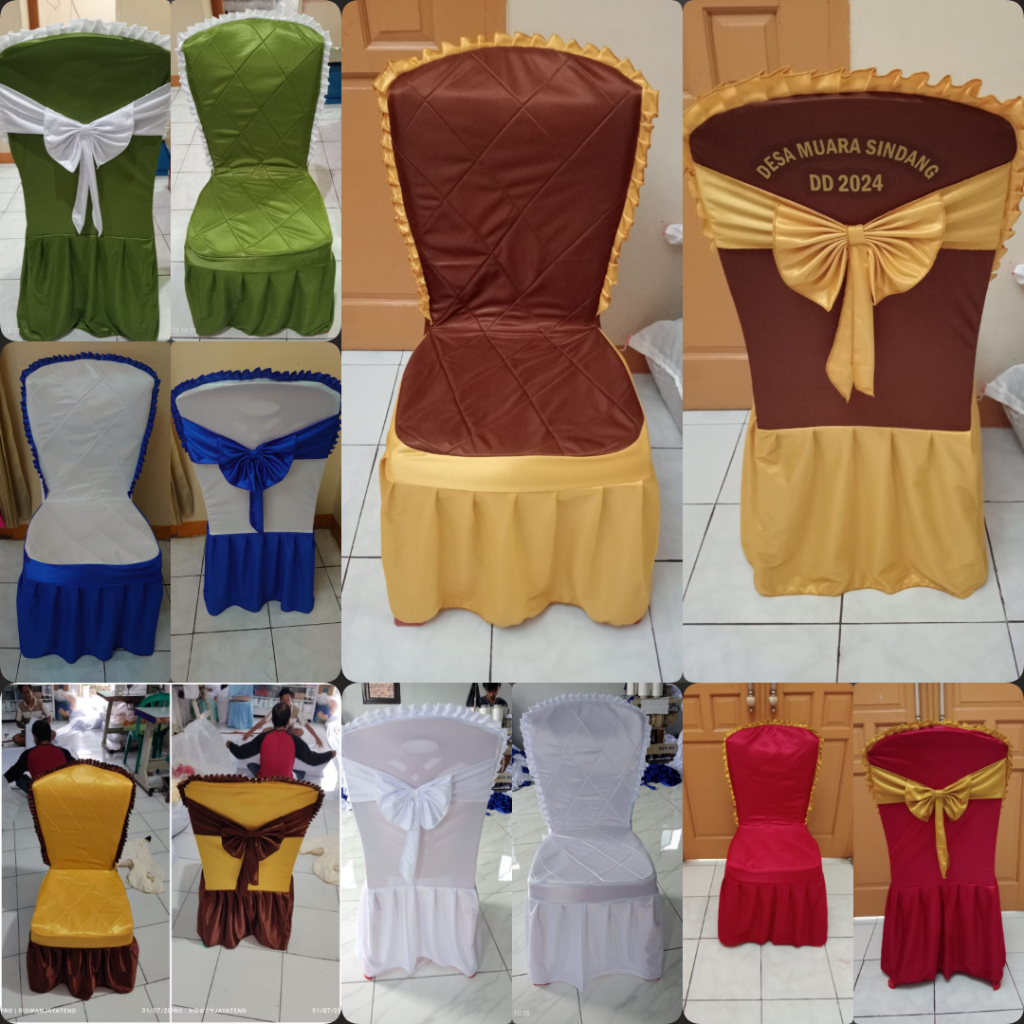 SARUNG KURSI PLASTIK NAPOLLY 209,208,211 Pita Dan Busa