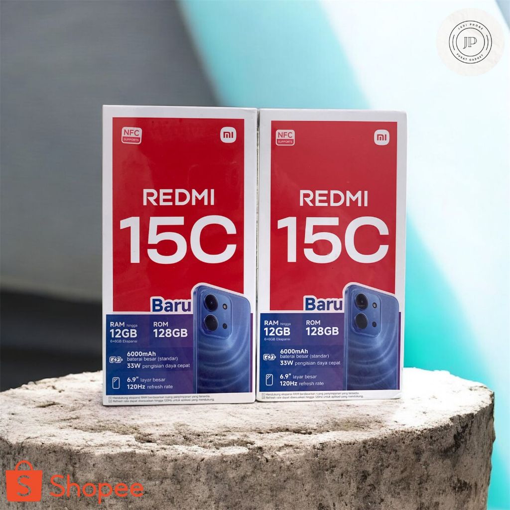 REDMI 15C 6/128 BLACK AND ORANGE