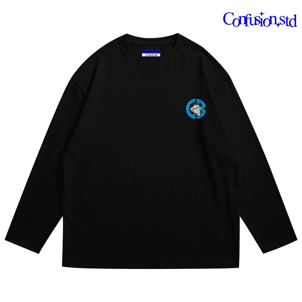 Confusion.std Tshirt Longsleeve | Kaos Distro Pria Wanita | Gorilla Biscuits | Polyester Premium 24'