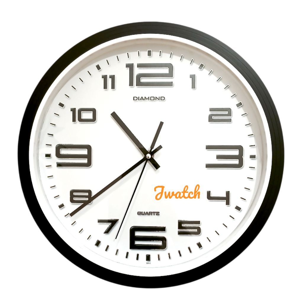 Jam Dinding Diamond Besar 30cm