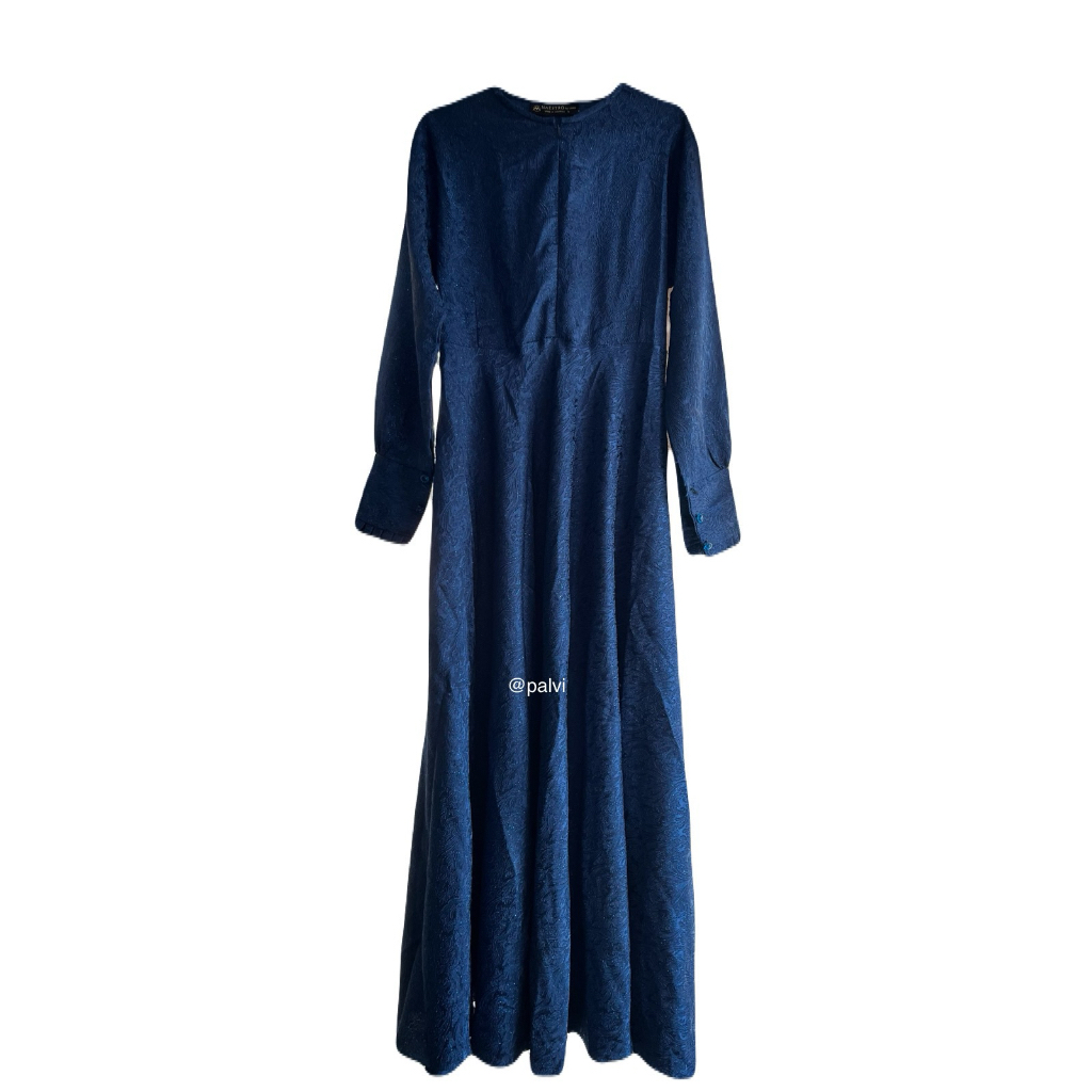 Dress Brokat Navy