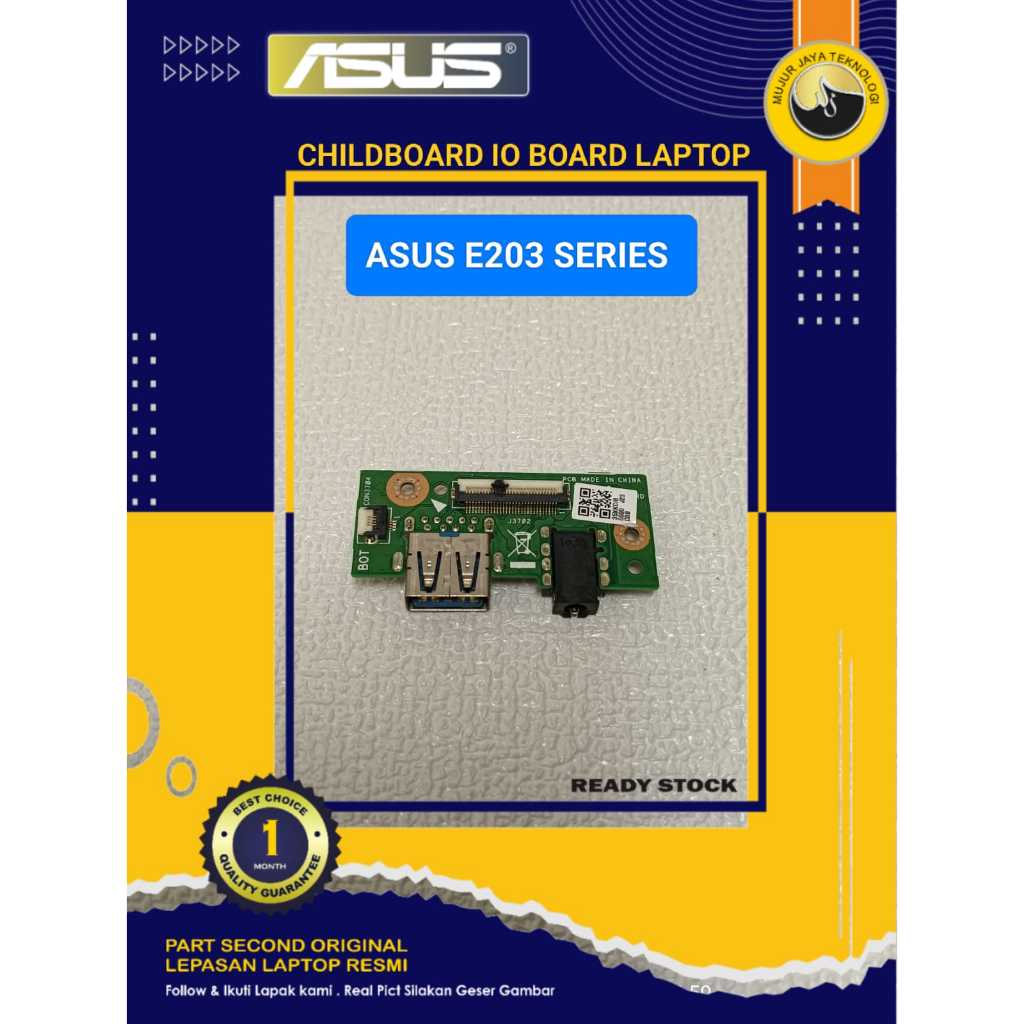 CHILDBOARD IO USB AUDIO BOARD LAPTOP ASUS E203 Series E203MAH E203NAH SECOND ORIGINAL