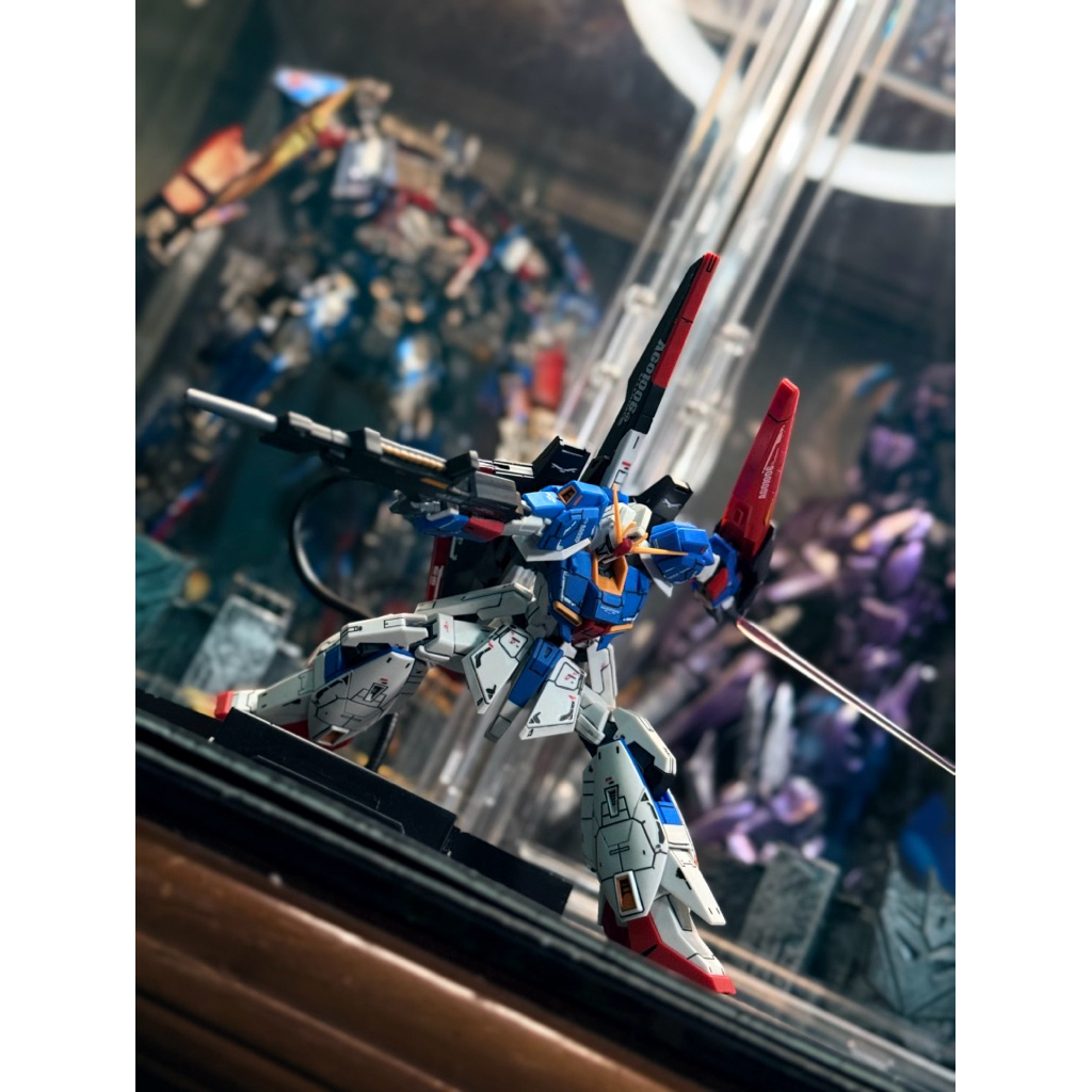 SOLD HG Zeta 1/144 Detailing Repaint Custom Limited Sudah Rakit Cleanbuild No Minus Tinggal Pajang H