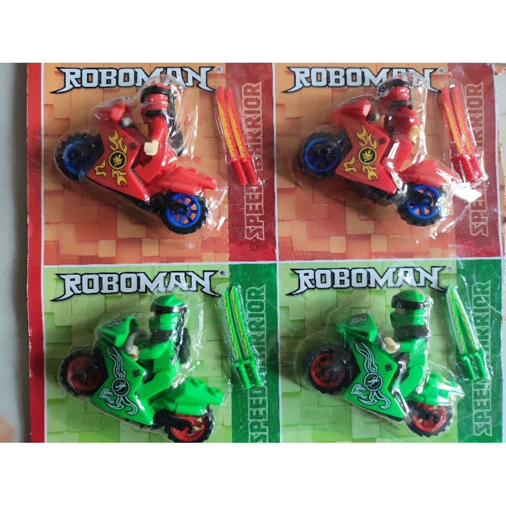 MAINAN LEGO MINI FIGURE NINJA + MOTOR 578