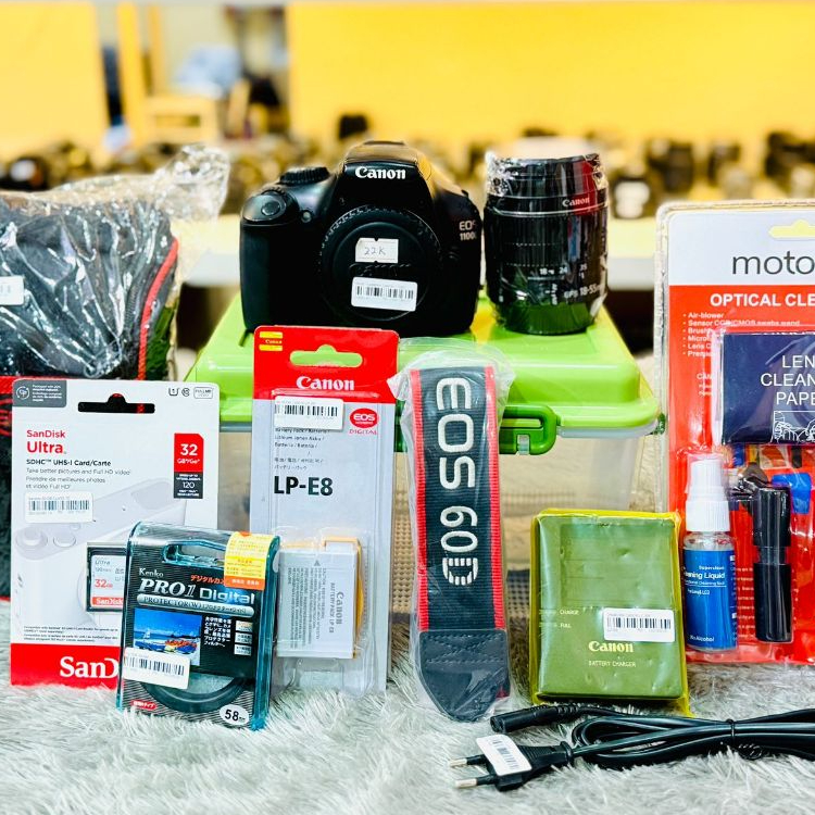 PAKET LENGKAP KAMERA SECOND CANON 1100D