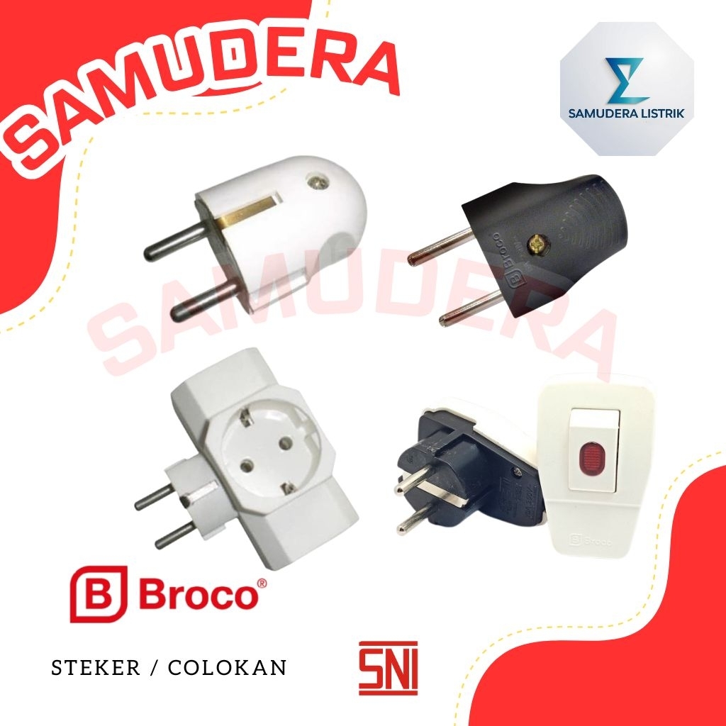 STEKER BROCO BULAT ARDE / GEPENG / SAKLAR / T