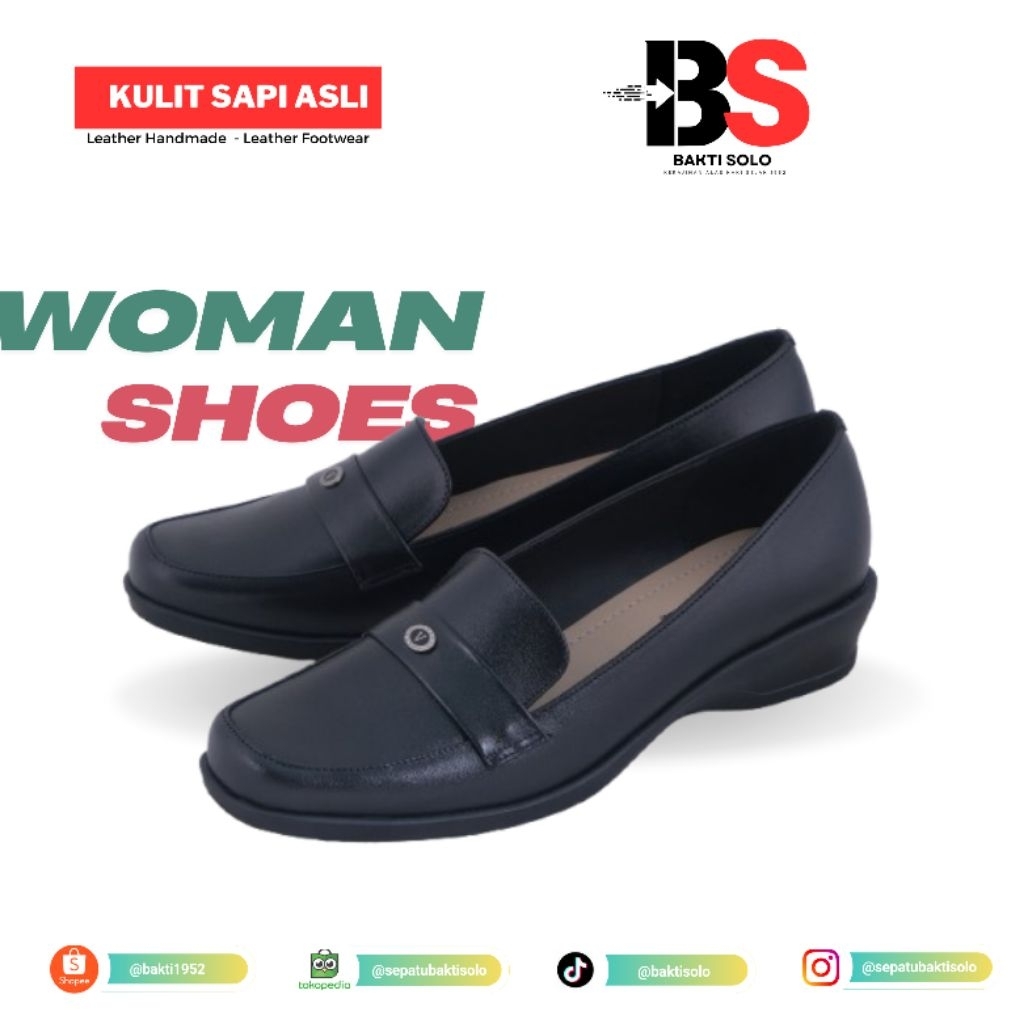 BAKTI SOLO - SEPATU KULIT WANITA MURAH & BERKUALITAS