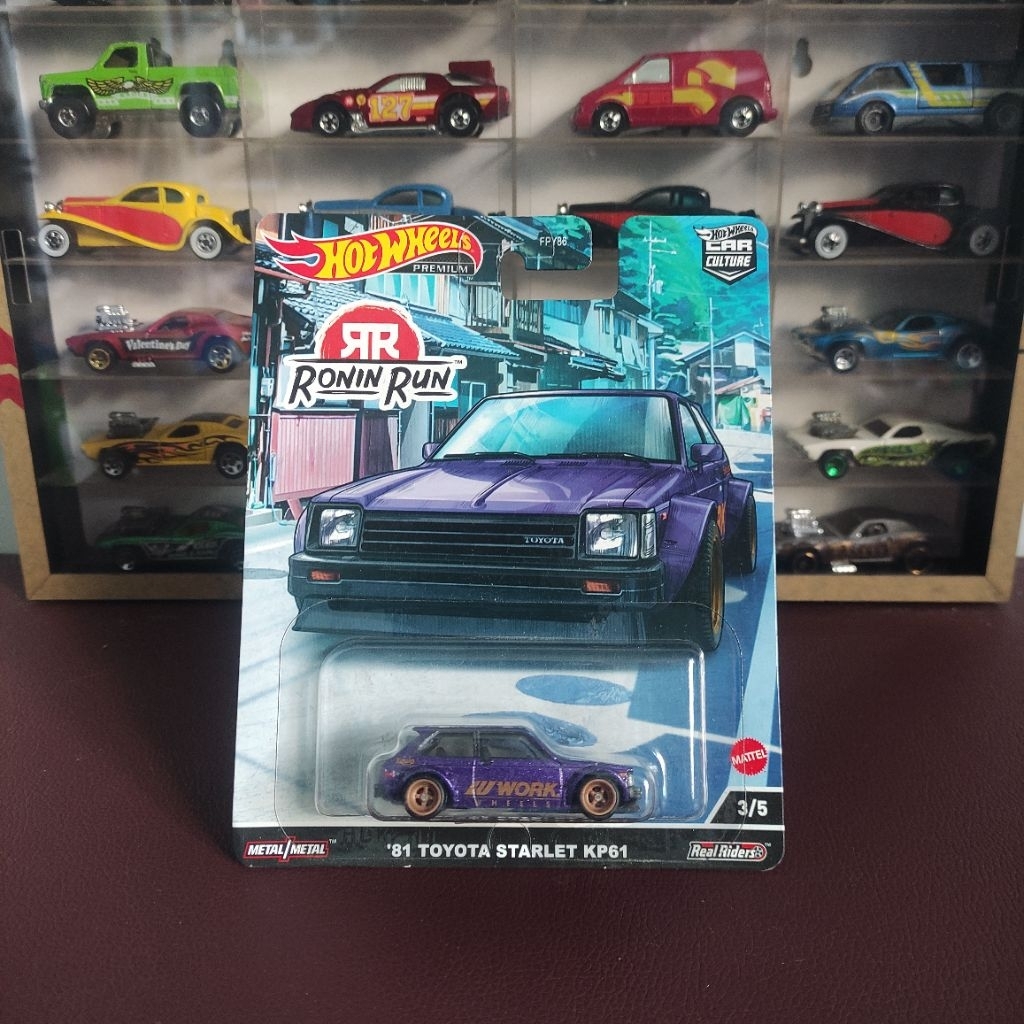Hot wheels Toyota starlet '81 KP61