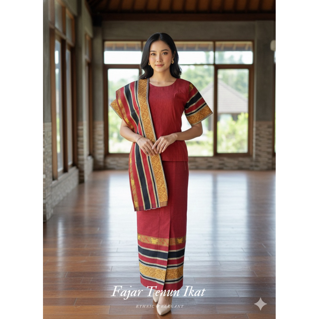 SER COUPLE BAJU TORAJA WANITA / BAJU ADAT TORAJA NEW MOTIF