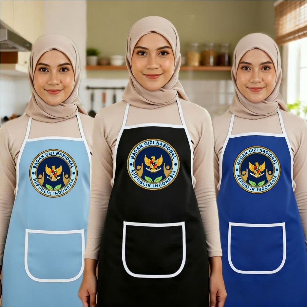 Celemek BGN Apron MBG Apron SPPG