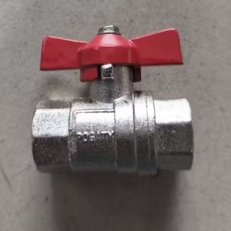 Bol valve besi krom /stop kran 1/2 inch