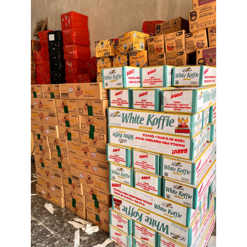 TOP GULA AREN 1 KARTON DAN KOPI LAINNYA